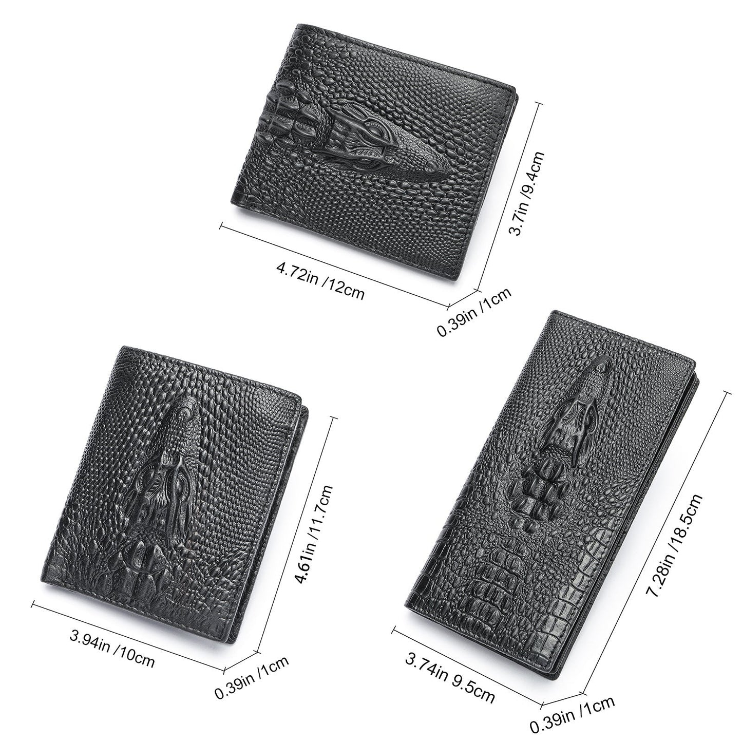 Crocodile Leather Wallet