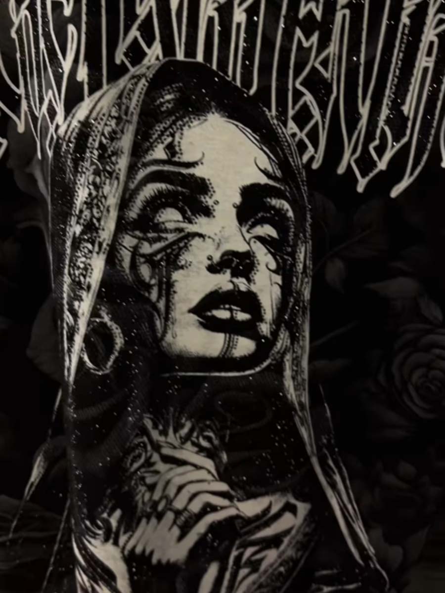 Nun Rhinestone Sparkle T-shirt