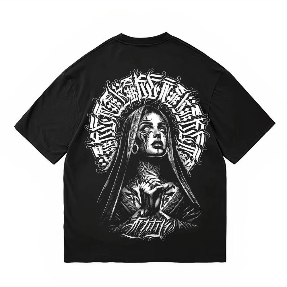 Nun Rhinestone Sparkle T-shirt