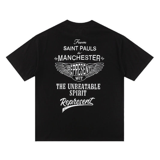 Wit Retro Wings Tee