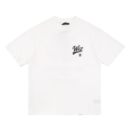 Wit Retro Wings Tee