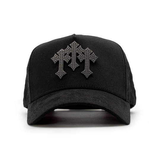 Blackout Chrome Cap
