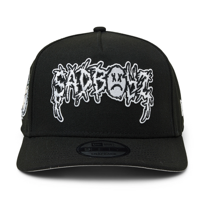 SNAPBACK CAP - BLACK