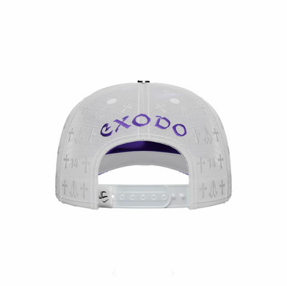 Brown Cross Chain Cap