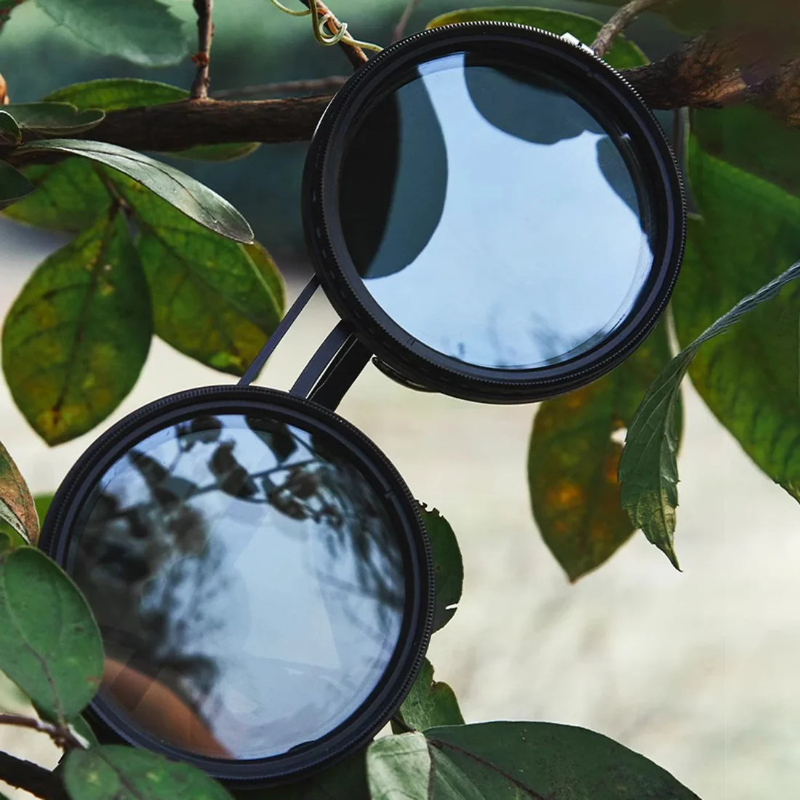 Tint Sunglasses, Inspired by Pro Camera Lenses