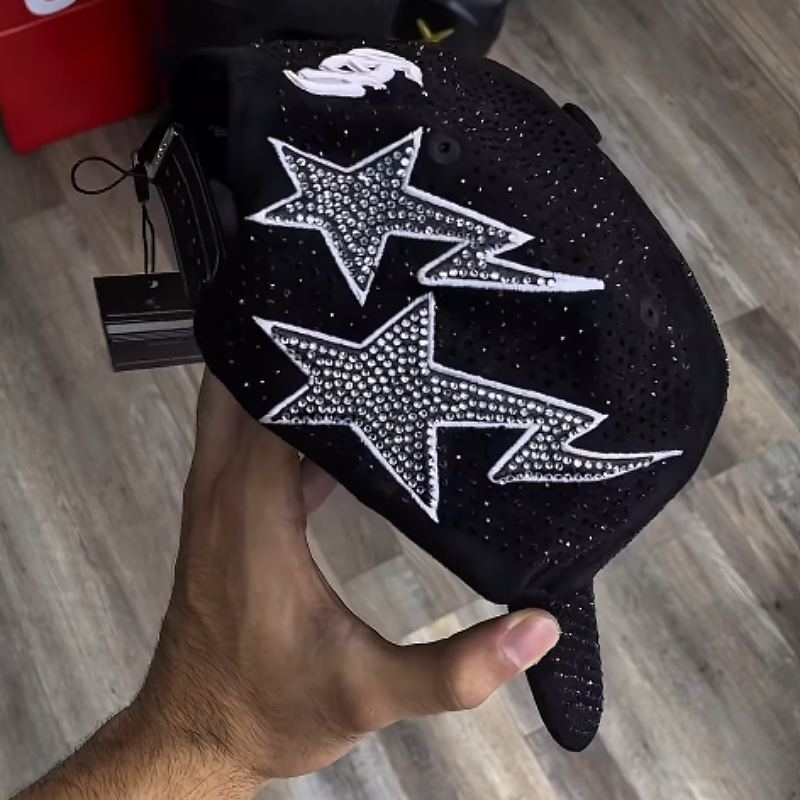 Iced Out Chrome Stars Snapback